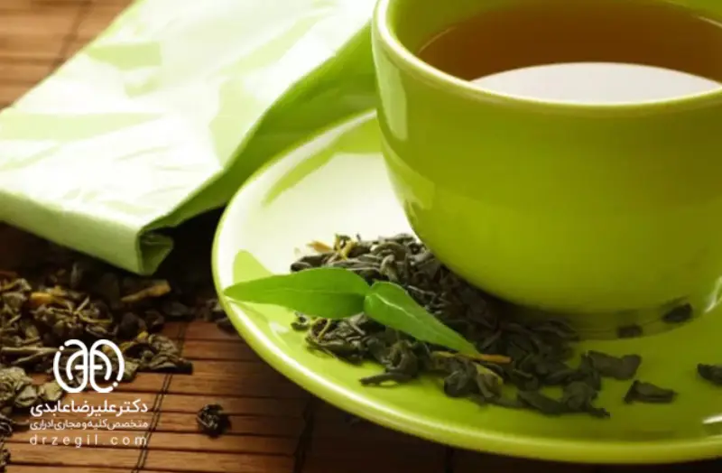 درمان خانگی زگیل تناسلی با چای سبز